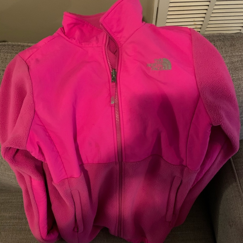 Pink North Face Jacket